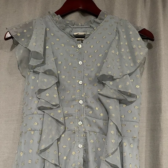 Mia Joy Joyfolie cassie dress in dusty blue size 14